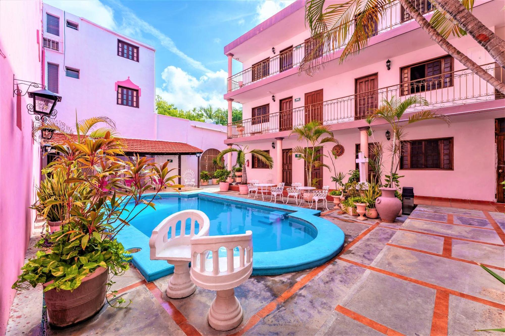 Hotel Santa Lucia Mérida Exterior foto